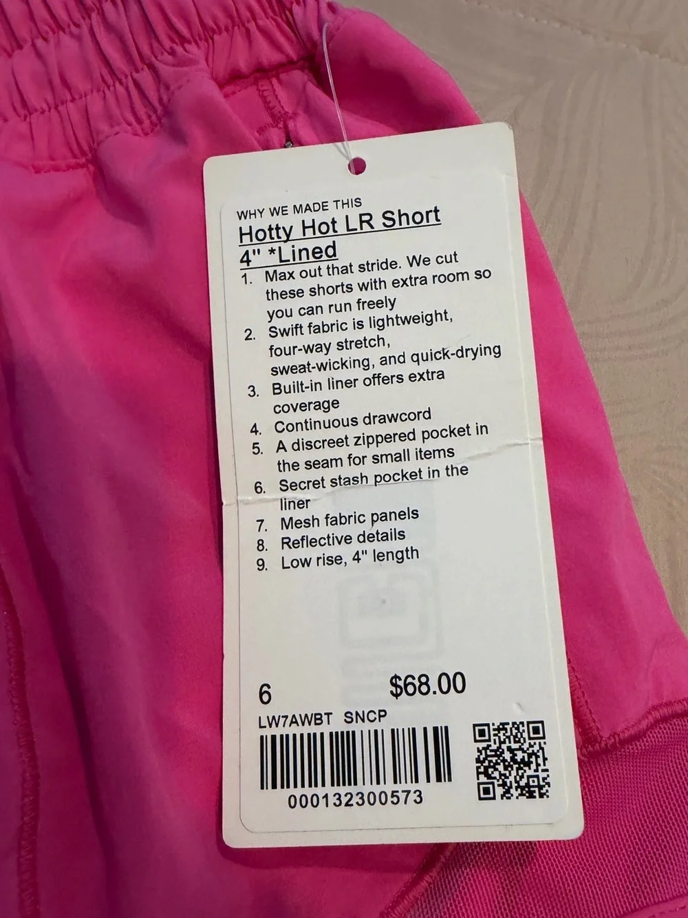 New lululemon hotty hot LR Short